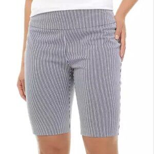 New Striped Blue-White Shorts / Size 16